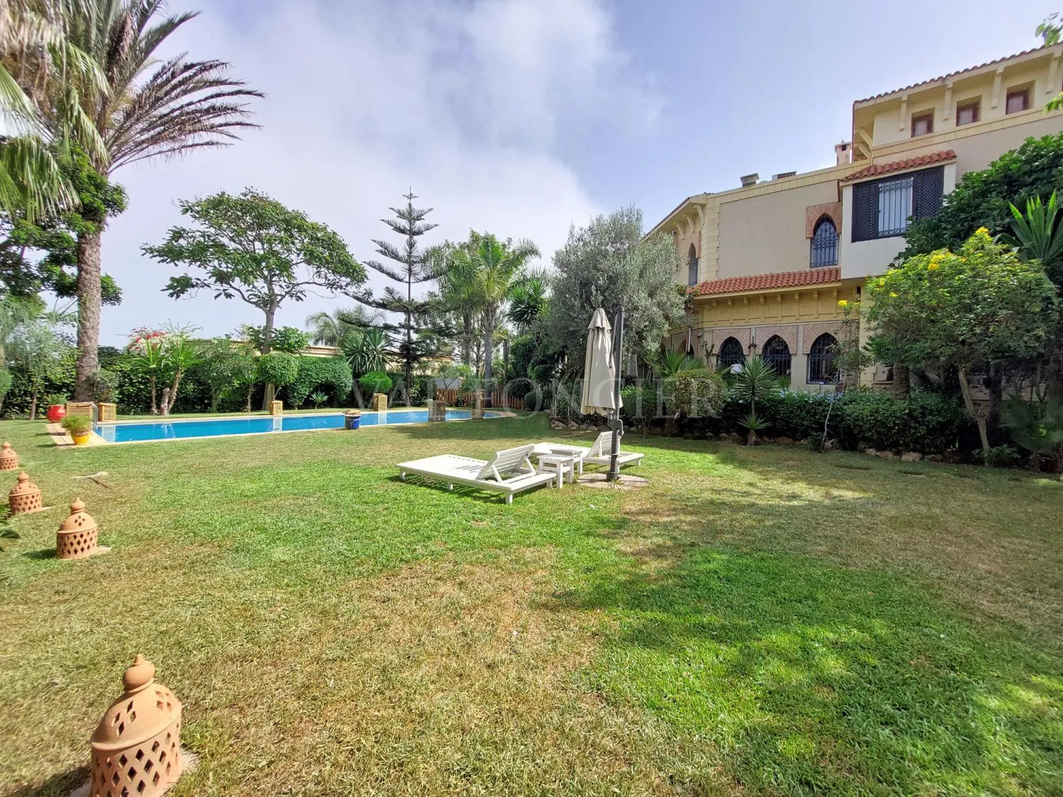 Villa d'exception type riad avec vue mer à Ain Diab — Ain Diab